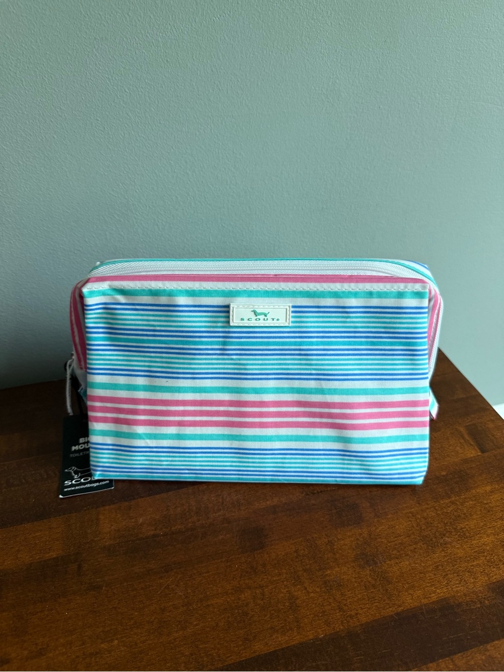SCOUT Big Mouth Toiletry Bag Pool McCartney - Picture 6 of 10